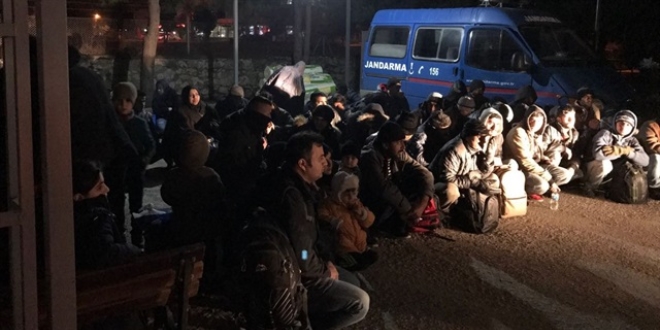 Antalya'da 159 yabanc uyruklu yakaland