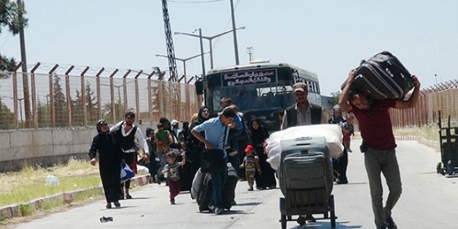 Bayram ziyaretine giden 42 bin Suriyeli dnd