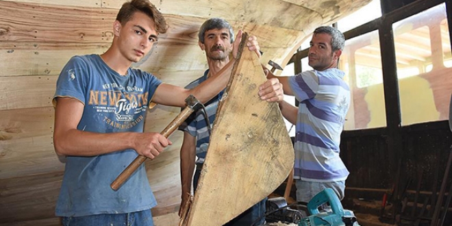 Nesilden nesile ahşap tekne imalatı