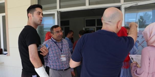 Kolunun alçıya alındığını ÖSYM'ye bildirmeyen aday KPSS'ye giremedi