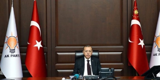 Erdoğan başkanlığındaki MYK toplantısı sona erdi