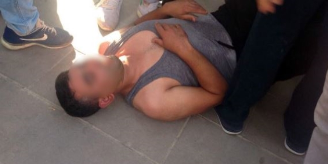 Kırıkkale'de parkta tacizciye meydan dayağı