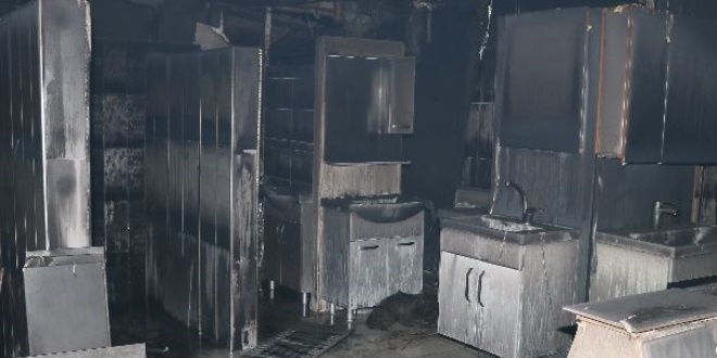 Devriye bekçilerinin dikkati yangının büyümesini önledi