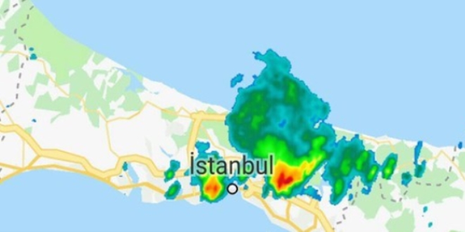 İstanbul için sağanak uyarısı
