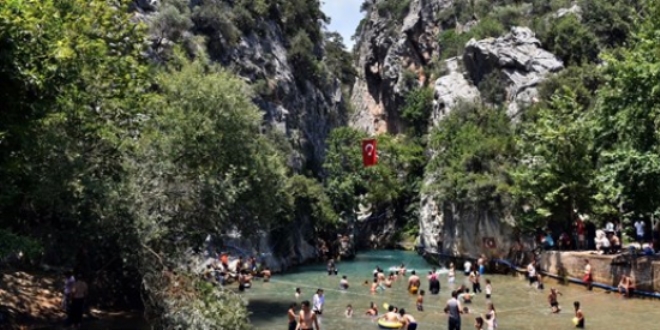 Mersin'in sakl cenneti Kisecik Kanyonu