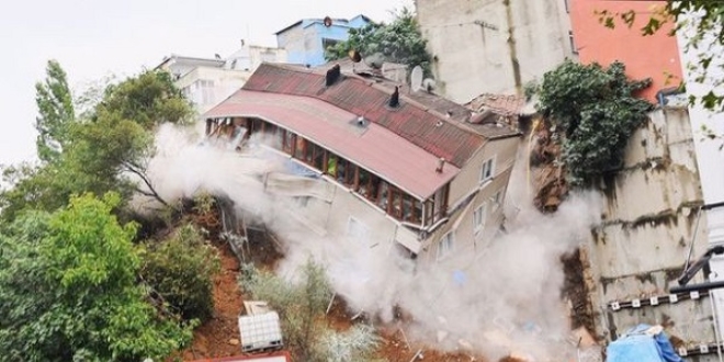 İşte Sütlüce'deki çöken binayla ilgili teknik rapor