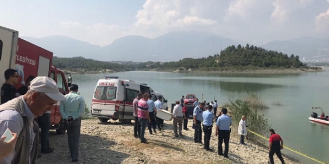 Denizli'da baraj gölünde ceset bulundu