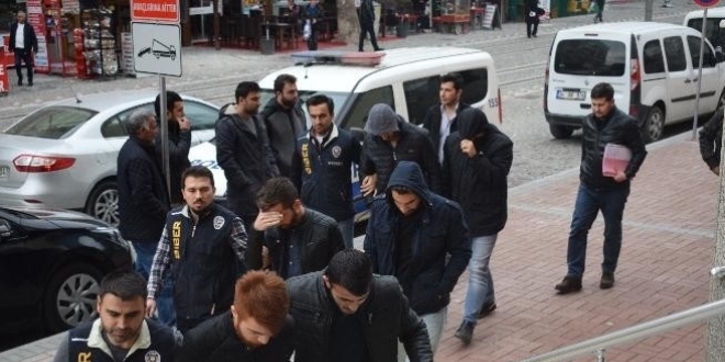 Samsun'da yaa d bahisten 6 kii tutukland