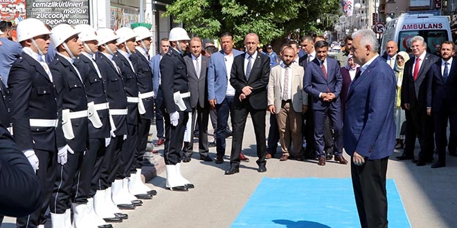 TBMM Başkanı Yıldırım, Çankırı Valiliği'ni ziyaret etti