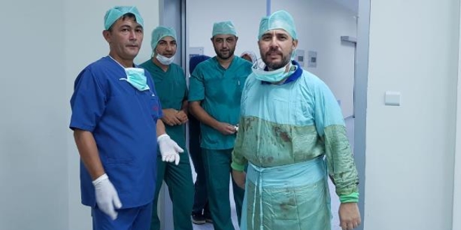 Ağır yara aldığı kalbi duran hasta hayata döndürüldü
