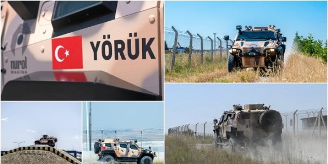 Türk zırhlısı Yörük'ten güç gösterisi