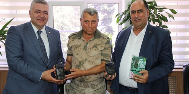 Antep fıstığı hırsızlarına fotokapanlı önlem