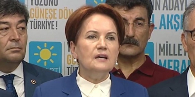 Akşener, görevi bırakma tartışmasına açıklık getirdi