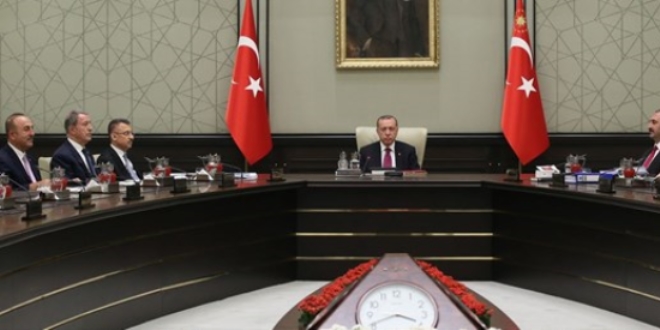 Yeni yönetim sisteminin ilk MGK'sı toplandı