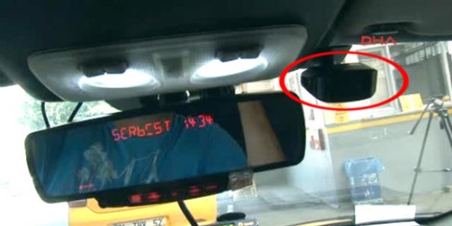Taksilere kamera takılmasına mahkemeden iptal
