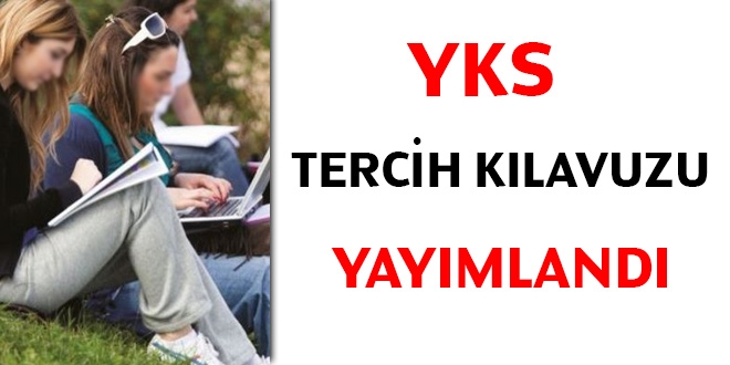 YKS tercih kılavuzu yayımlandı
