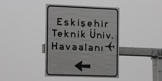 Eskişehir Teknik Üniversitesi'nin tabelası asıldı