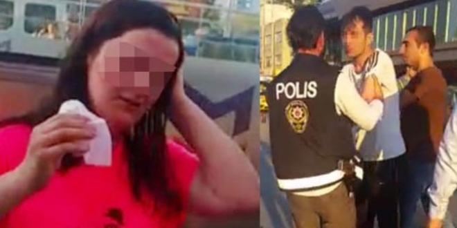 Taksim'de hareketli dakikalar... Gözyaşlarına boğuldu!