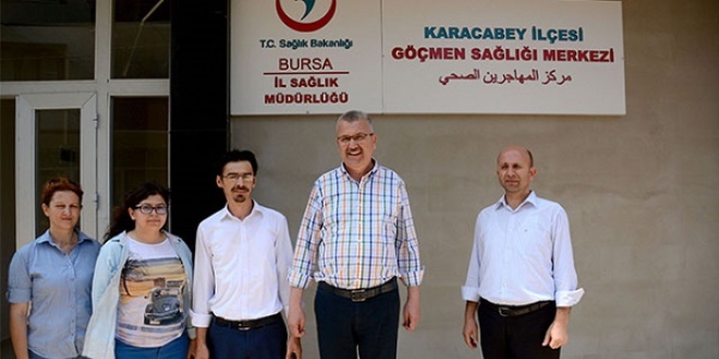 Bursa'da Suriyeliler iin salk merkezi alacak