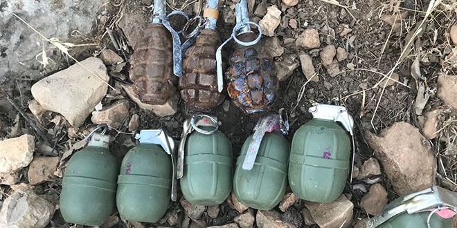 Şırnak'ta çok sayıda mühimmat ele geçirildi
