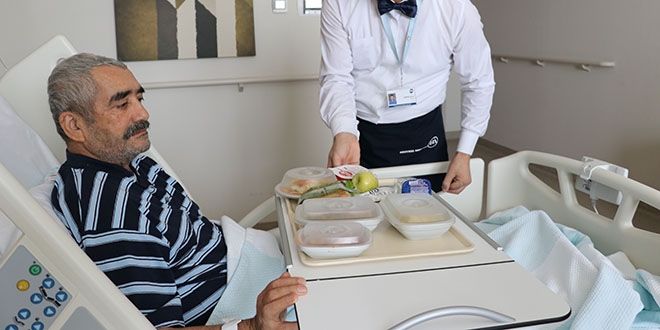 Şehir hastanesi 'yemeğe' de kalite getirdi