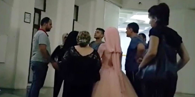 Düğün konvoyuna baskın: Damat cezaevine gelin evine