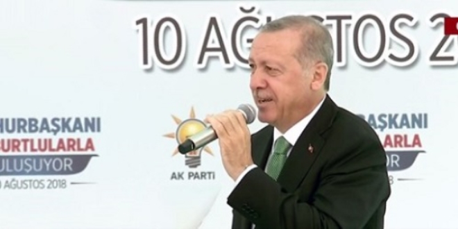 Erdoğan: Bugün değil de ne zaman? Herkes dolar bozsun