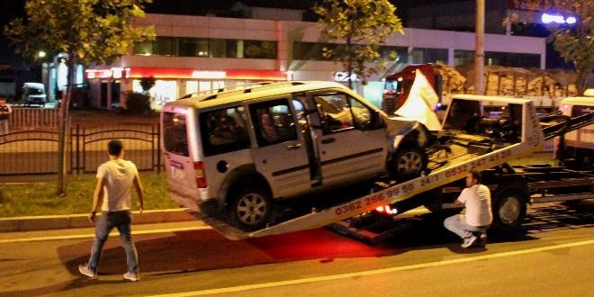 Samsun'da trafik kazası: 1 ölü