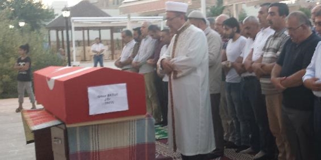 Erzurum'da hayatını kaybeden asker toprağa verildi