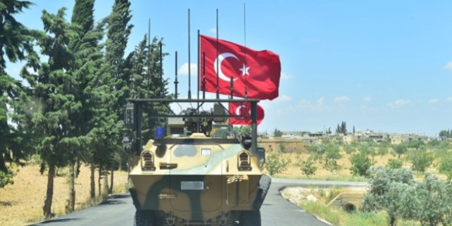 TSK'dan Münbiç hattında 29'uncu devriye