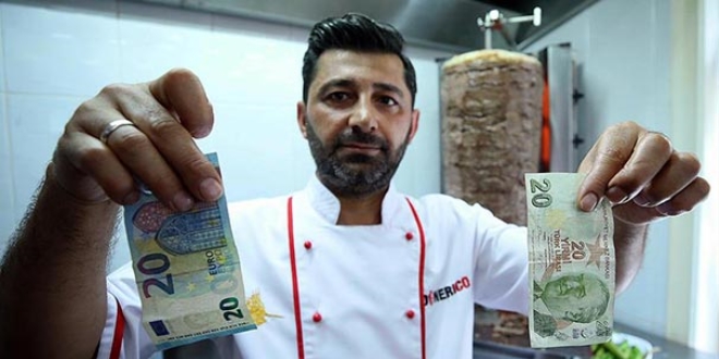 Bu lokantada 1 avro 1 TL