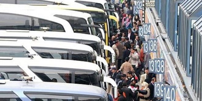 Otogarda Kurban Bayramı yoğunluğu başladı