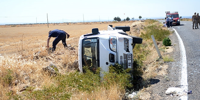 Kilis'te trafik kazası: 5'i çocuk 7 yaralı