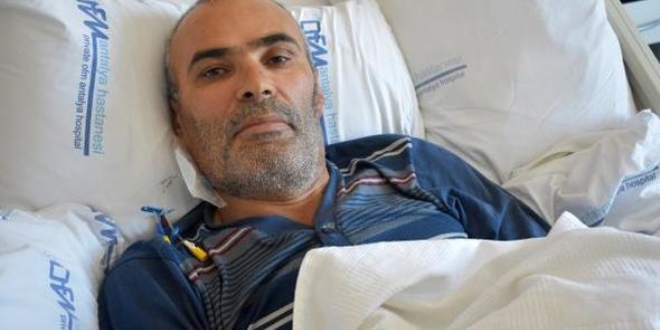 Kalp krizi geçiren şoföre hemşire müdahale etti