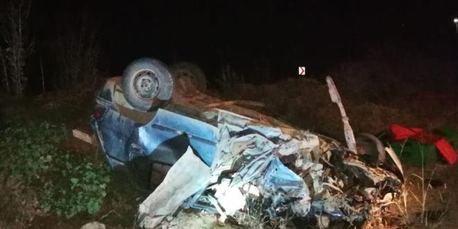 Aynı yolda 3 saat ara ile 2 kaza, 2 ölü 5 yaralı