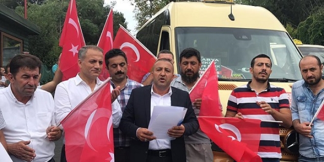 Sarıyer'de 100 dolar bozdurana bedava minibüs yolculuğu