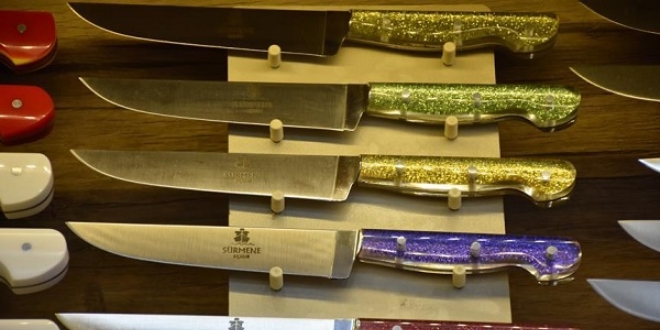 Bayram öncesi Sürmene bıçaklarına ilgi arttı