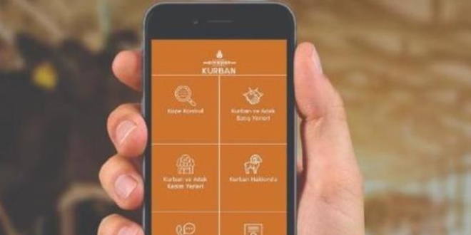 İBB'nin mobil kurban uygulaması hizmete girdi