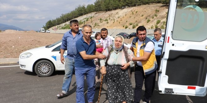 Amasya'da trafik kazalar: 12 yaral