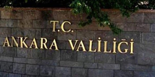 Ankara Valiliği'nden güzergah uyarısı