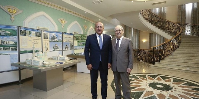 Dışişleri Bakanı Çavuşoğlu Tataristan'da
