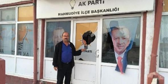 AK Parti Mahmudiye le binasna tal saldr