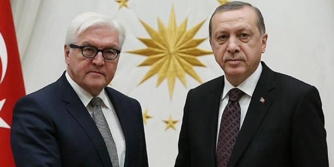 Erdo�an, Almanya Cumhurba�kan� ile telefonda g�r��t�