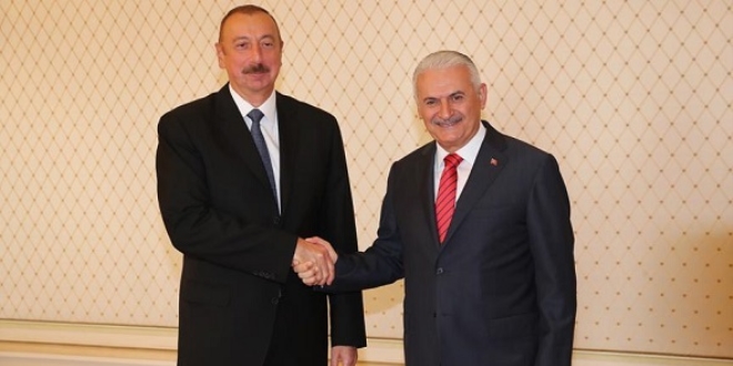 Aliyev, TBMM Bakan Yldrm' kabul etti