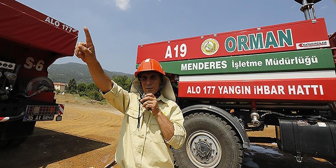 Orman yangınlarıyla 30 yıldır mücadele ediyor