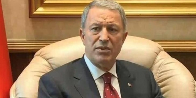 Bakan Akar, Rus mevkidaşıyla görüştü
