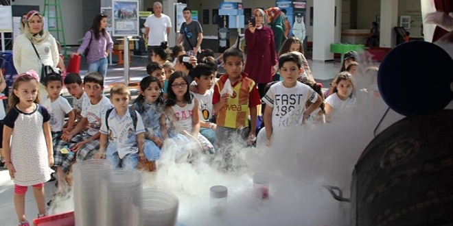 Gaziantep'de 1245 ocuk azotla dondurma yapt