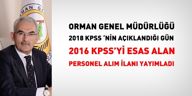 Orman Genel Müdürlüğü hala düzeltme ilanı yayımlamadı