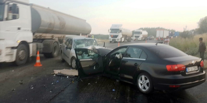 Manisa'da trafik kazas�: 1 �l�