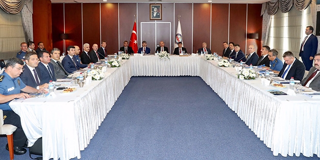 Bakan Soylu başkanlığında güvenlik toplantısı yapıldı